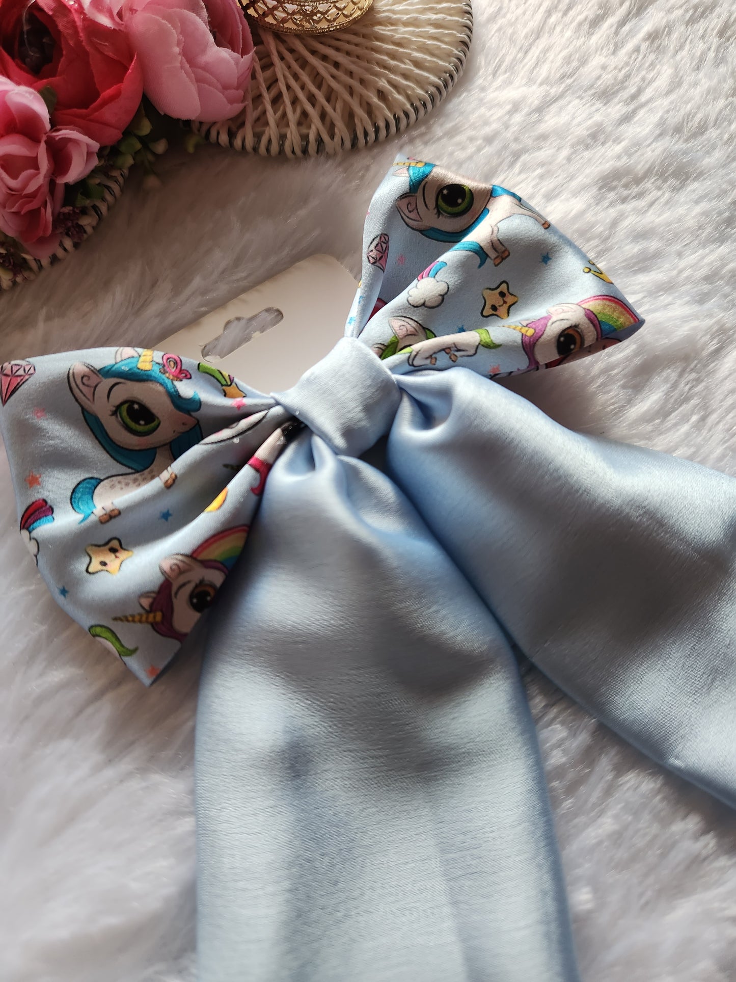 Unicorn delight Tail bow